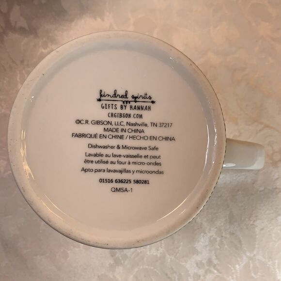 My Coffee Therapy Kindred Spirits Gift By Hannah Coffee Tea Cocoa Cappuccino Mug - Picture 4 of 4